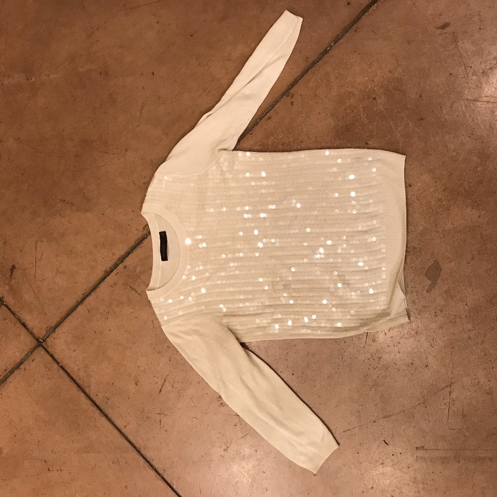 the limited sequin sweater